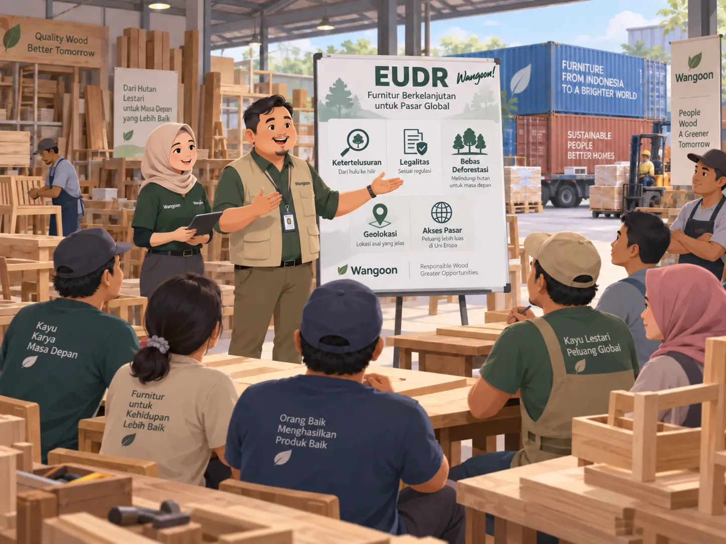 Pelatihan EUDR bagi eksportir dan industri furnitur Indonesia